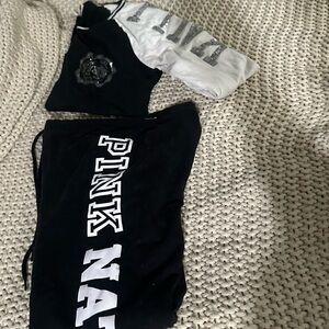 PINK SET JOGGERS AND TOP